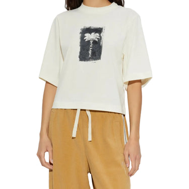 Brushed Palm Tree Box Tee