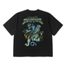 Evisu Neon Leopard Printed T-shirt | Blue Express