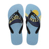 havaianas infradito Havaianas Top Maison Kitsune Wave Flip Flops Lavender Blue
