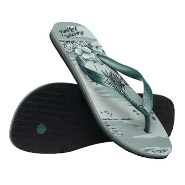 havaianas infradito Havaianas Top Maison Kitsune Hawaiian Flip Flops Gray