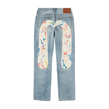 Evisu Splash Daicock Jeans #2020 | Blue Express