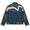 Evisu Splash Daicock Denim Jacket | Blue Express