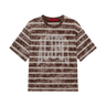 ACUPUNTURE ACID STRIPES T-SHIRT RANCH BROWN | Blue Express
