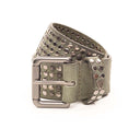 5.000 STUDS BELT Green