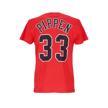 NBA TEE HARDWOOD CLASSICS Scottie Pippen CHICAGO BULLS RED