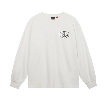 Deus Ex Machina Roar L/S T-Shirt White | Blue Express