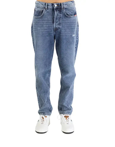 Amish Supplies Jeremiah recycled denim marble | Blue Express
