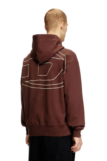 DIESEL s-macs-hood-megoval-d brown | Blue Express