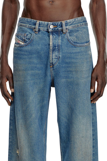 Diesel pantaloni Diesel Straight Jeans 2001 D-Macro 09j79