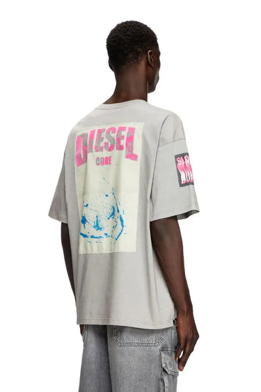 Diesel T-SHIRT t-boxt-slits-r8