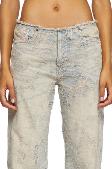 Diesel pantaloni Diesel Straight Jeans D-Arker 007Y5