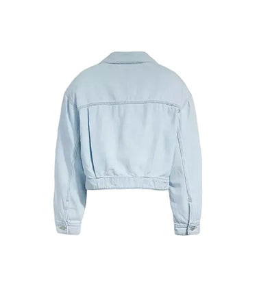 Levi's giacca Levi's Giacca Trucker Lightweight White blue