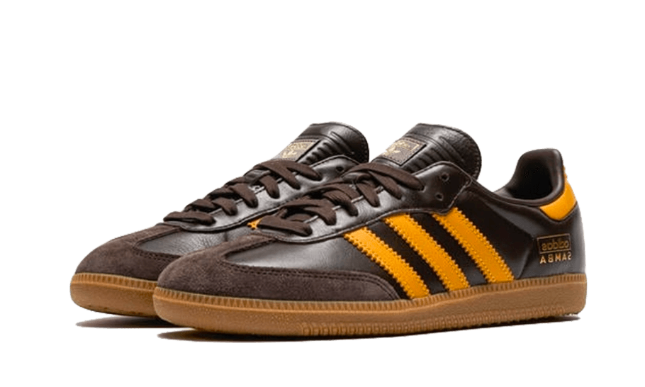 Adidas Samba OG Dark Brown Yellow SKU : IG6174Blue Express garantisce l'autenticità dei prodotti. Adidas Blue Express