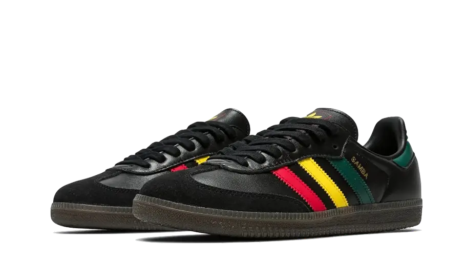 Adidas Samba OG Rasta Pack Black SKU : IH3119Blue Express garantisce l'autenticità dei prodotti. Adidas Blue Express