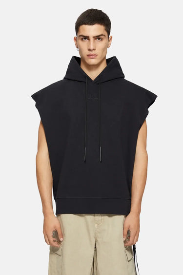 44 LABEL GROUP CLASSIC SLEEVELESS HOODIE | Blue Express