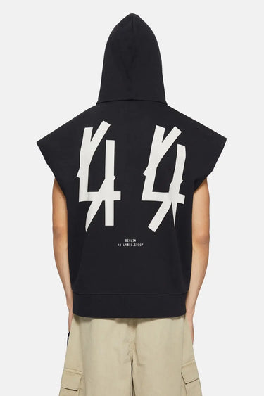 44 LABEL GROUP CLASSIC SLEEVELESS HOODIE | Blue Express