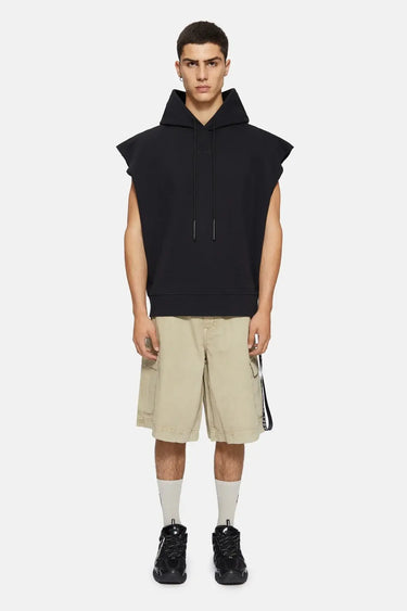 44 LABEL GROUP CLASSIC SLEEVELESS HOODIE | Blue Express