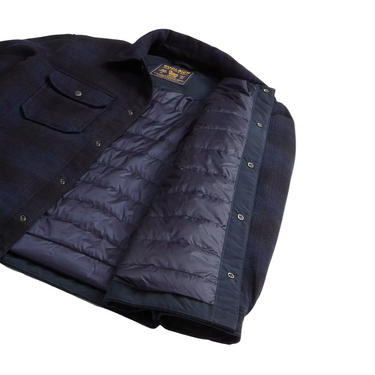 WOOL CHECK ALASKAN SHIRT JACKET