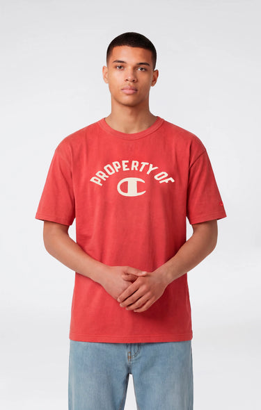 T-Shirt Girocollo Ispirazione College da Uomo