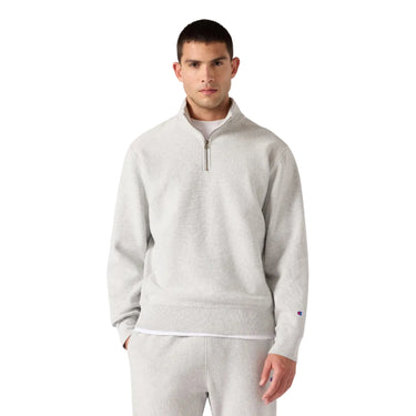 Champion Iconic Reverse Weave Fleece Half Zip Sweatshirt – Felpa – foto 2