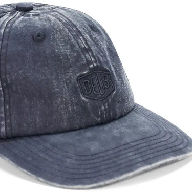 Deus Ex Machina Shield Garment Dyed Dad Cap | Blue Express