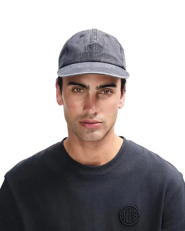 Deus Ex Machina Shield Garment Dyed Dad Cap | Blue Express