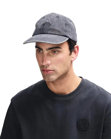 Deus Ex Machina Shield Garment Dyed Dad Cap | Blue Express