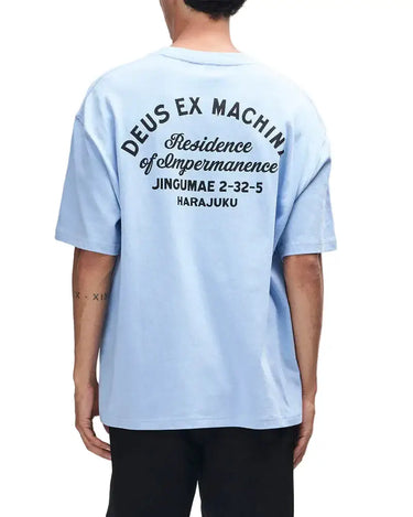 Deus Ex Machina Harajuku Sign Tee | Blue Express