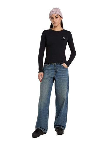 DICKIES Straight and loose Mechanic jeans tinted blue | Blue Express