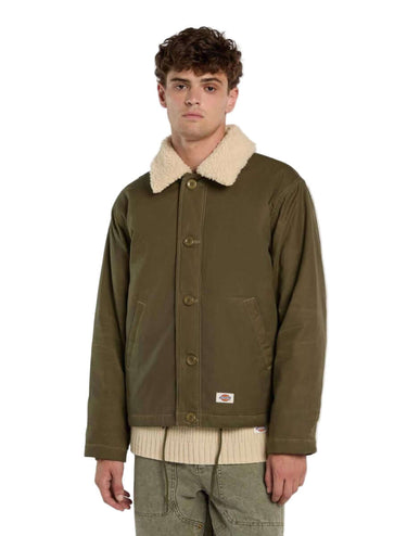 Dickies Eisenhower waxed jacket military gr | Blue Express