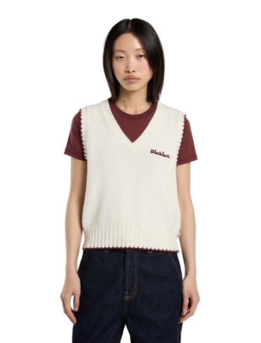 DICKIES Slayden Knit Vest egret | Blue Express
