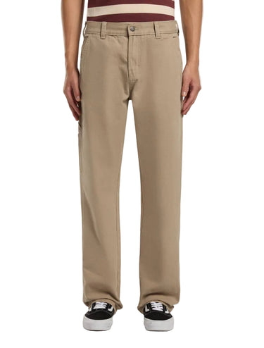 DICKIES PANTALONI Regular carpenter canvas trousers desert sand