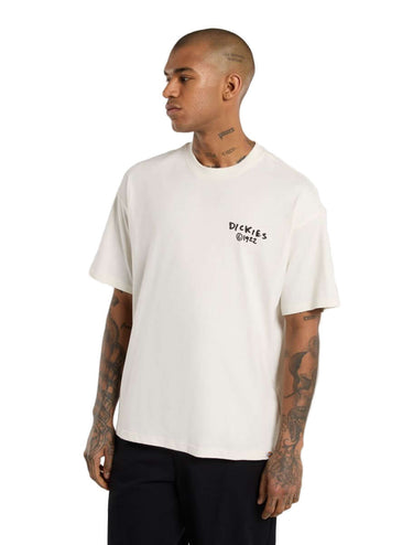 DICKIES Sneedville Lightweight T-Shirt egret | Blue Express