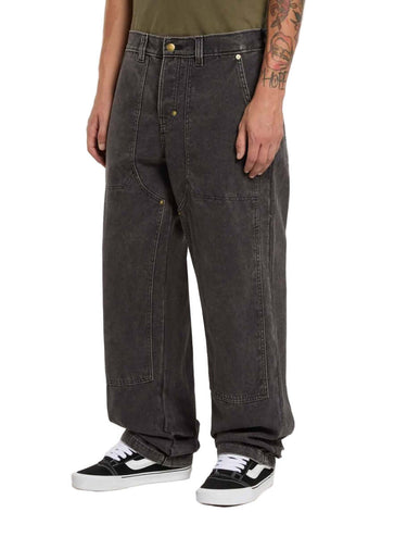 DICKIES PANTALONI Loose double knee Trucker trousers black