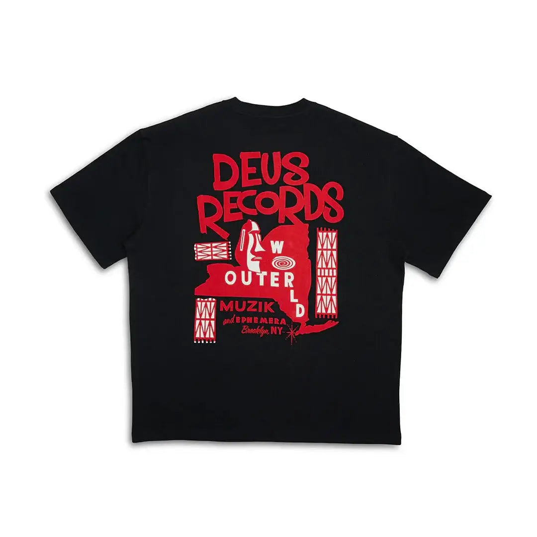 Deus Ex Machina Outerworld Tee Blue Express