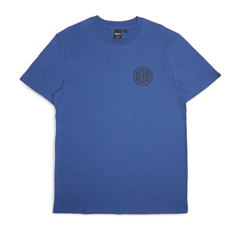 Deus Clutch Tee - Smoke Blue Blue Express