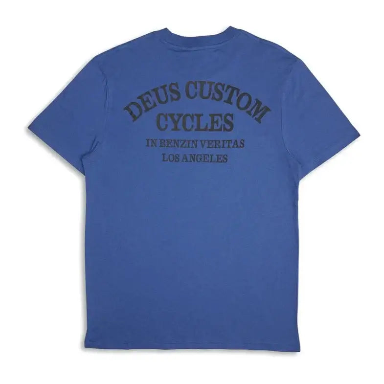 Deus Clutch Tee - Smoke Blue Blue Express