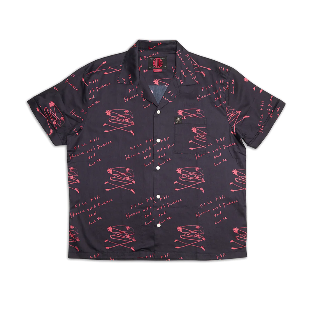 Deus Old House Shirt Red