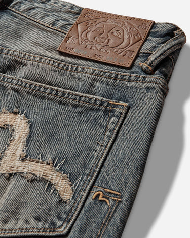 Evisu Multi-Pocket Style Washing Jeans Indigo | Blue Express
