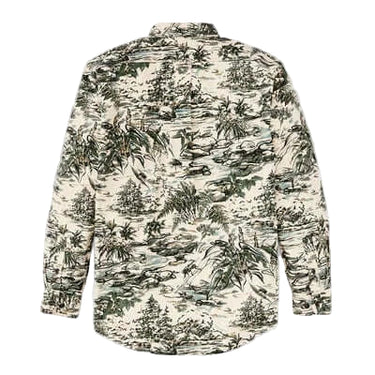 FILSON CAMICIE FILSON X HOUSEFLY WASHED FEATHER CLOTH SHIRT