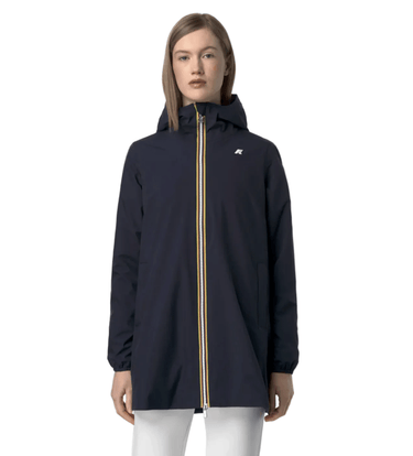 K WAY OUTERWEAR sophie stretch poly jersey blue depht