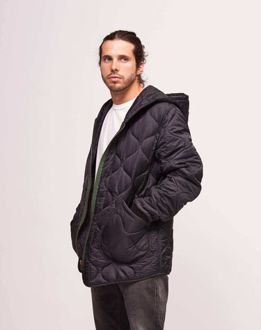 Hollywood Trading Company giacca Hoodie Quilted Jacket