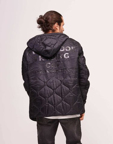 Hollywood Trading Company giacca Hoodie Quilted Jacket