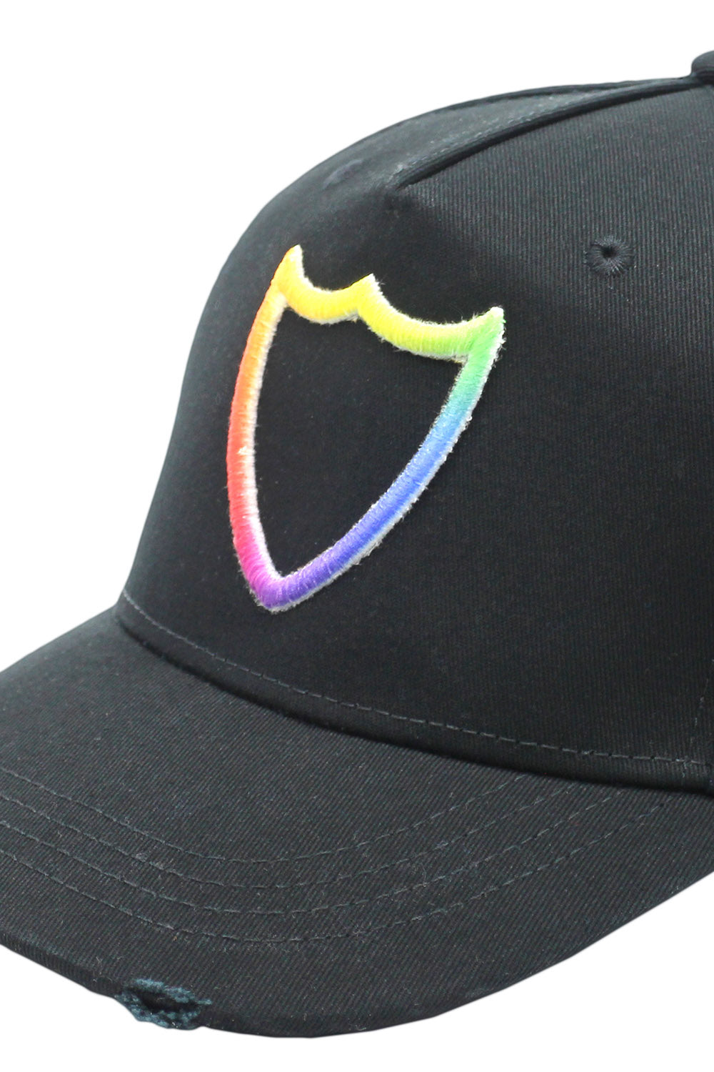 HTC L.A. Rainbow Black Baseball Cap