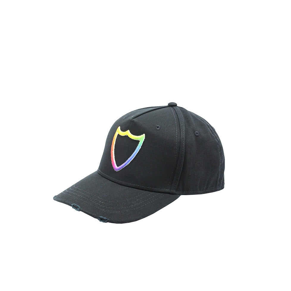 HTC L.A. Rainbow Black Baseball Cap