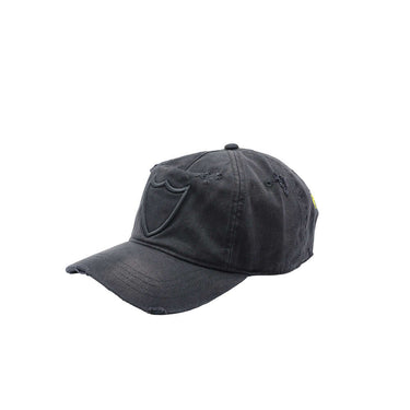 Hollywood Trading Company cap HTC DESTROYED CAP BLACK/YELLOW