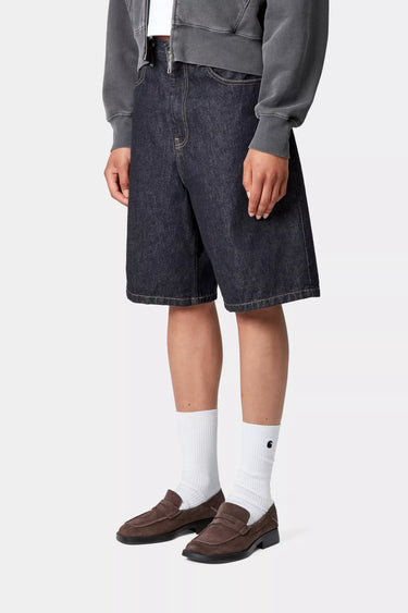 Carhartt WIP Women's Brandon Short Blue Rinsed | Blue Express