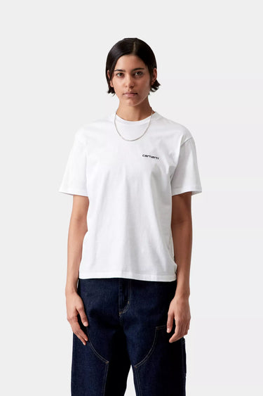 Carhartt WIP W' S/S Script Embroidery T-Shirt | Blue Express