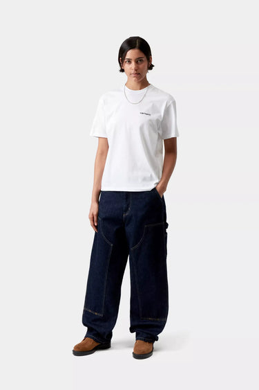 Carhartt WIP W' S/S Script Embroidery T-Shirt | Blue Express