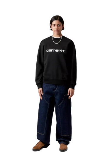 Carhartt WIP FELPE W' Sweatshirt Black, White